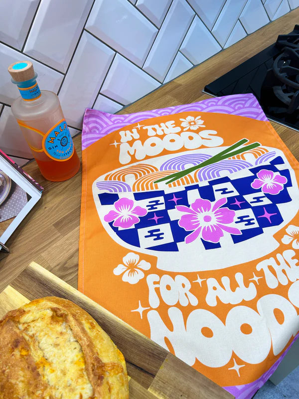 In The Mood For Noods Tea Towel-Top 30 Decor-Little Fish Co.