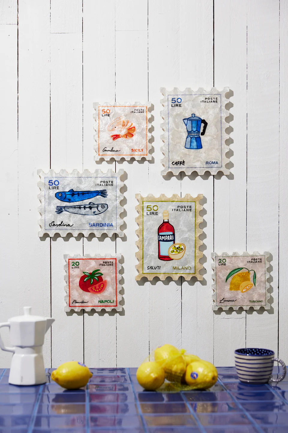 Gambero Stamp-Decor-Little Fish Co.