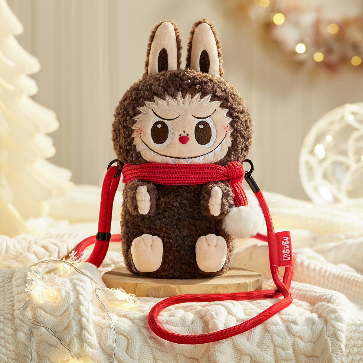 LABUBU THE MONSTERS - Plush doll shoulder bag