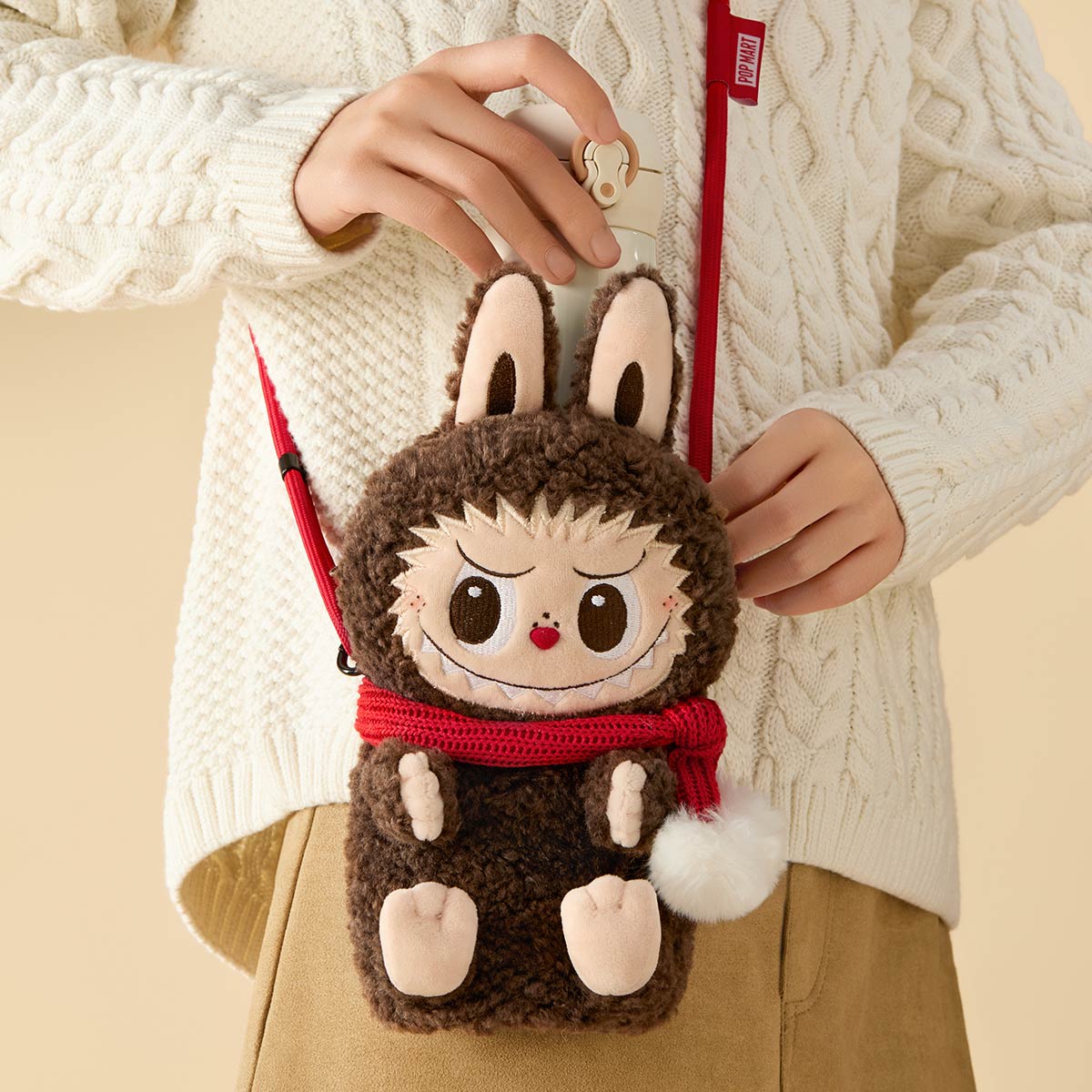 LABUBU THE MONSTERS - Plush doll shoulder bag