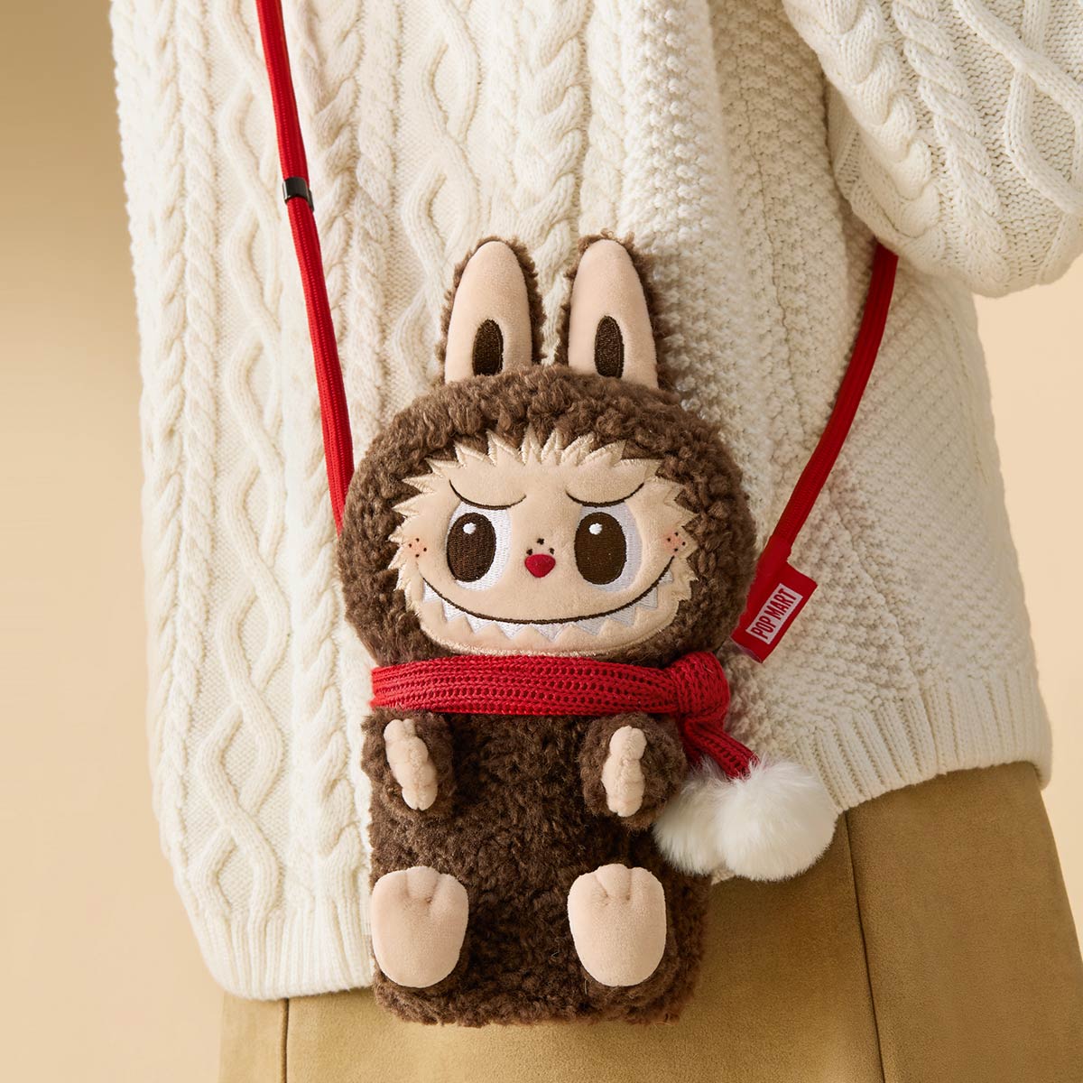 LABUBU THE MONSTERS - Plush doll shoulder bag
