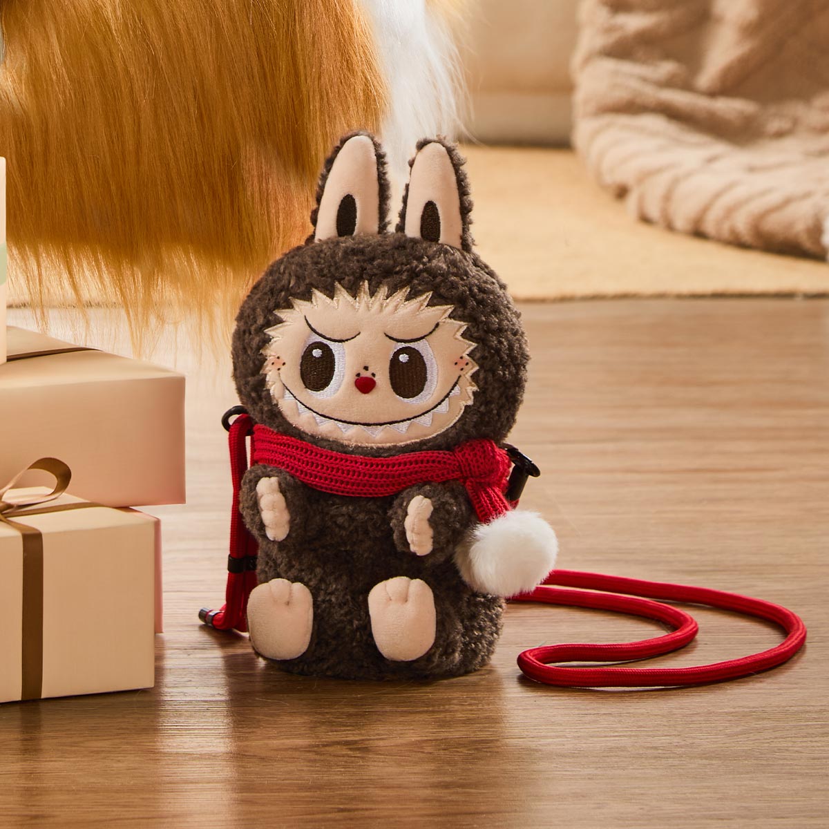 LABUBU THE MONSTERS - Plush doll shoulder bag
