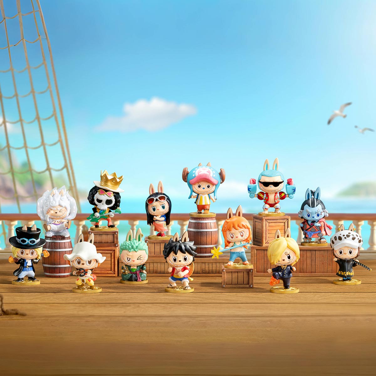 THE MONSTERS × One Piece Series Figure Blind box-Little Fish Co.