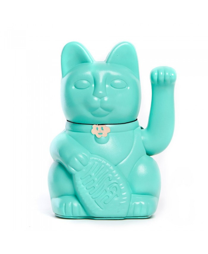 Lucky Cat Aquamarine-New Arrivals 2025-Little Fish Co.