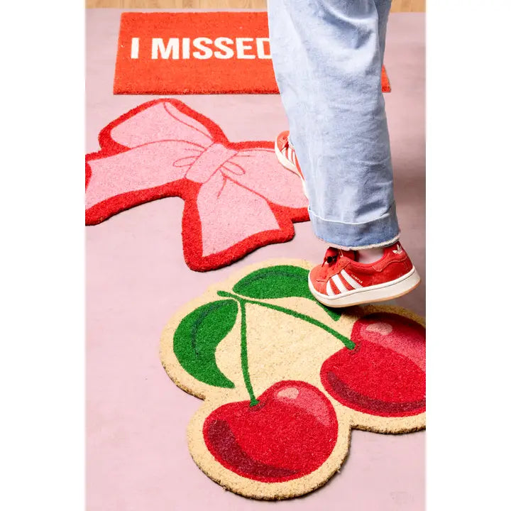 Cherry doormat-New Arrivals 2025-Little Fish Co.