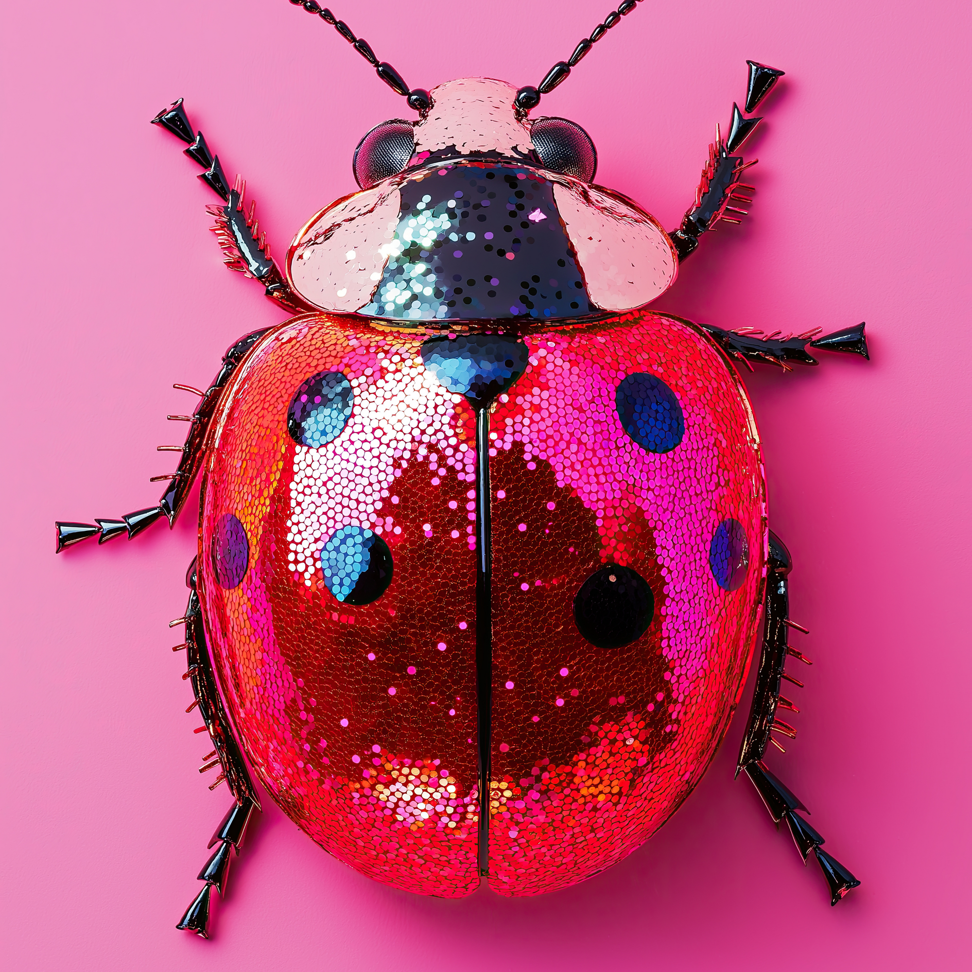 Ladybird - Red spots-Top 30 Art-Little Fish Co.