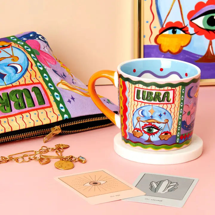 Libra Zodiac Mug-Little Fish Co.