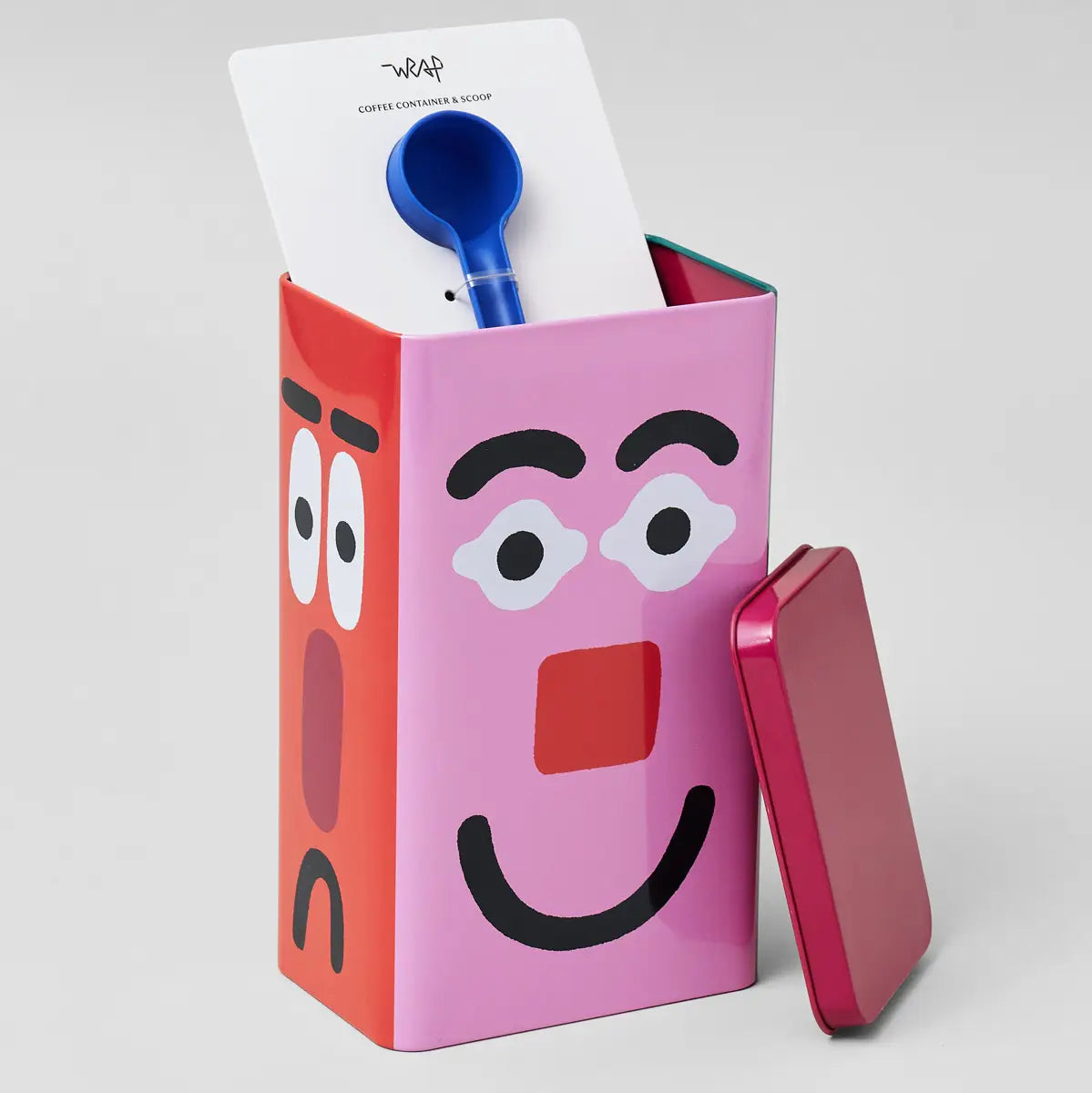 Faces Kitchen storage tin