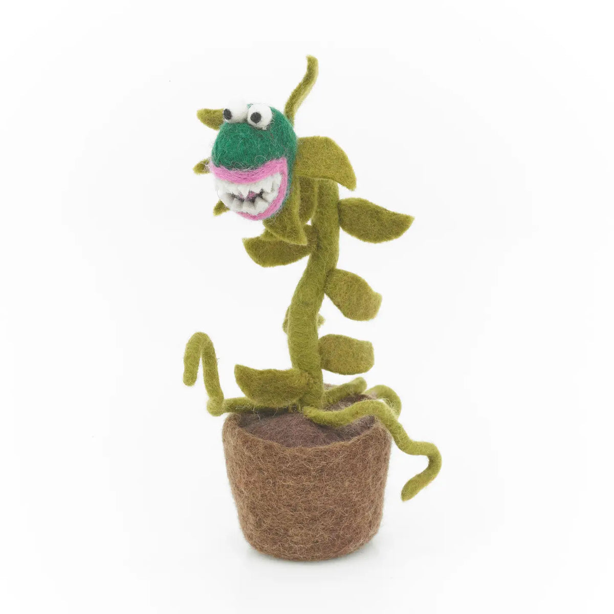 Little Shop of Horrors hand made felt plant monster