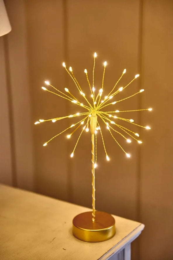 Mini Table Starburst light in Gold-Little Fish Co.