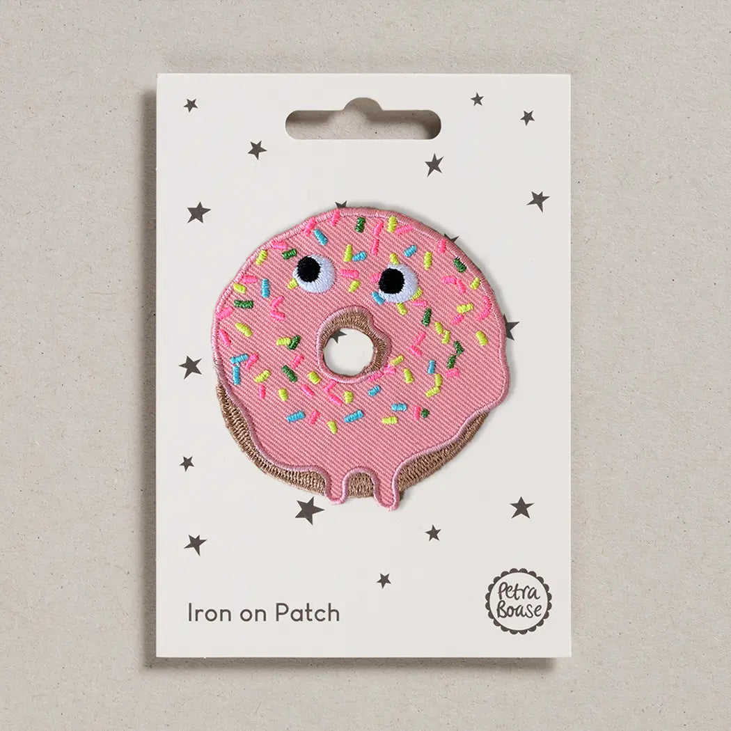 Iron on patch - Doughnut-Fun-Little Fish Co.