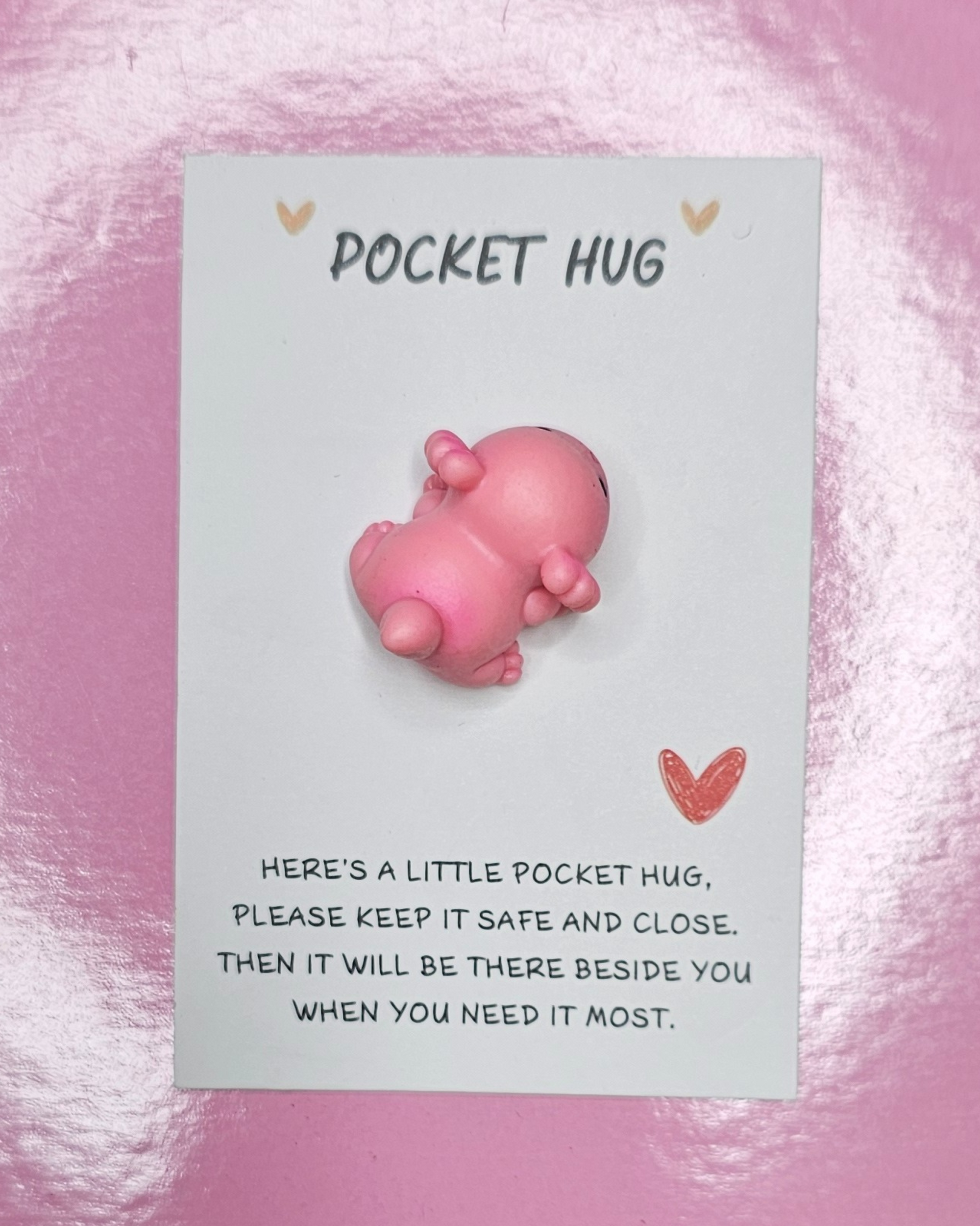 Pocket hug - Axolotl-top 30 back to school-Little Fish Co.