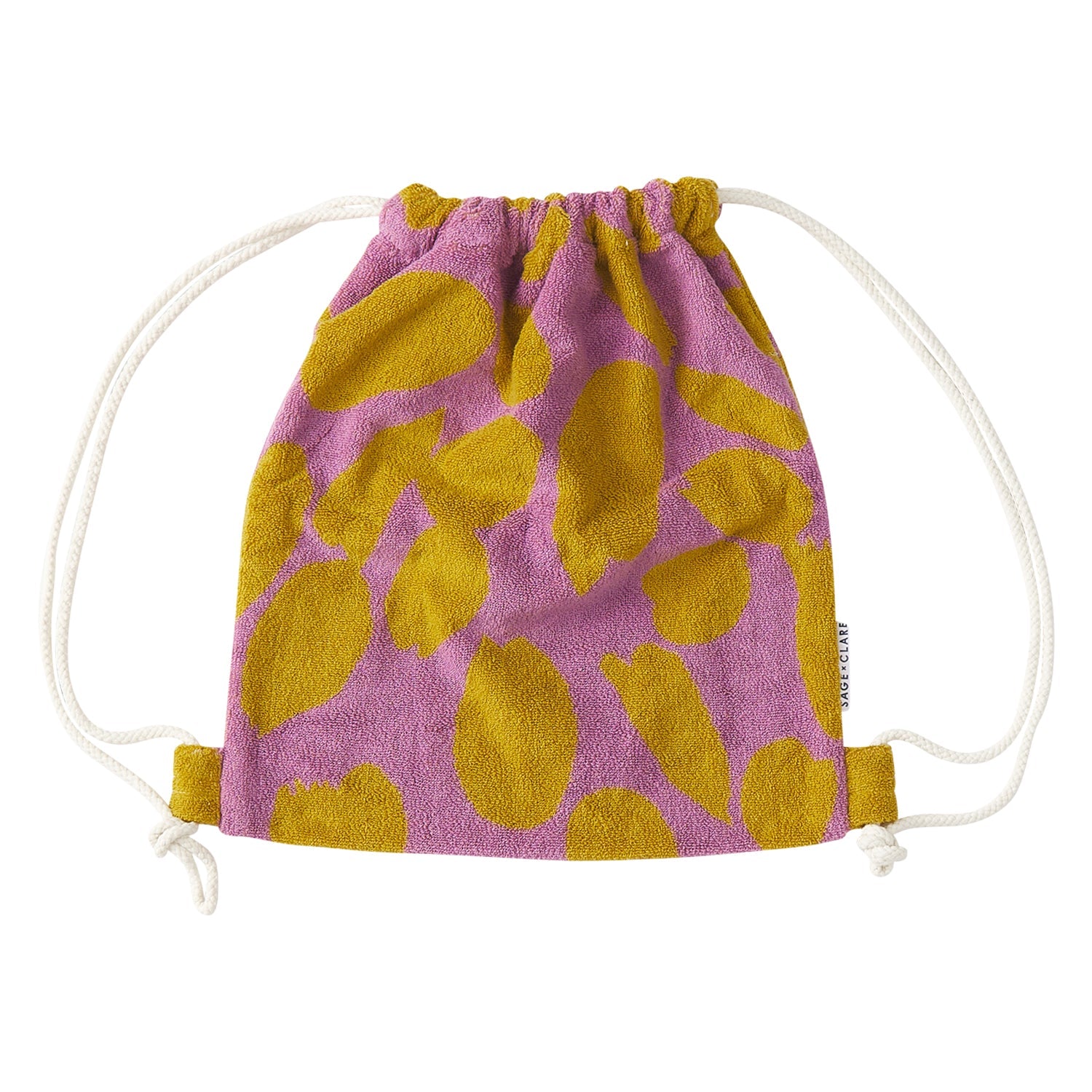 Hermosa Terry Backpack Tumeric-Fun-Little Fish Co.