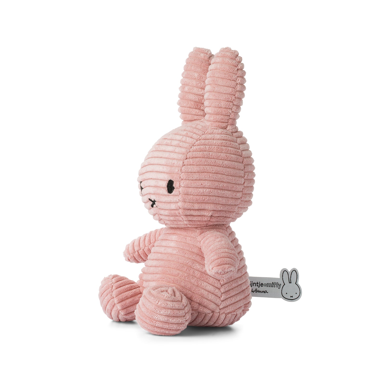 Miffy Sitting Corduroy Pink 23cm-Fun-Little Fish Co.