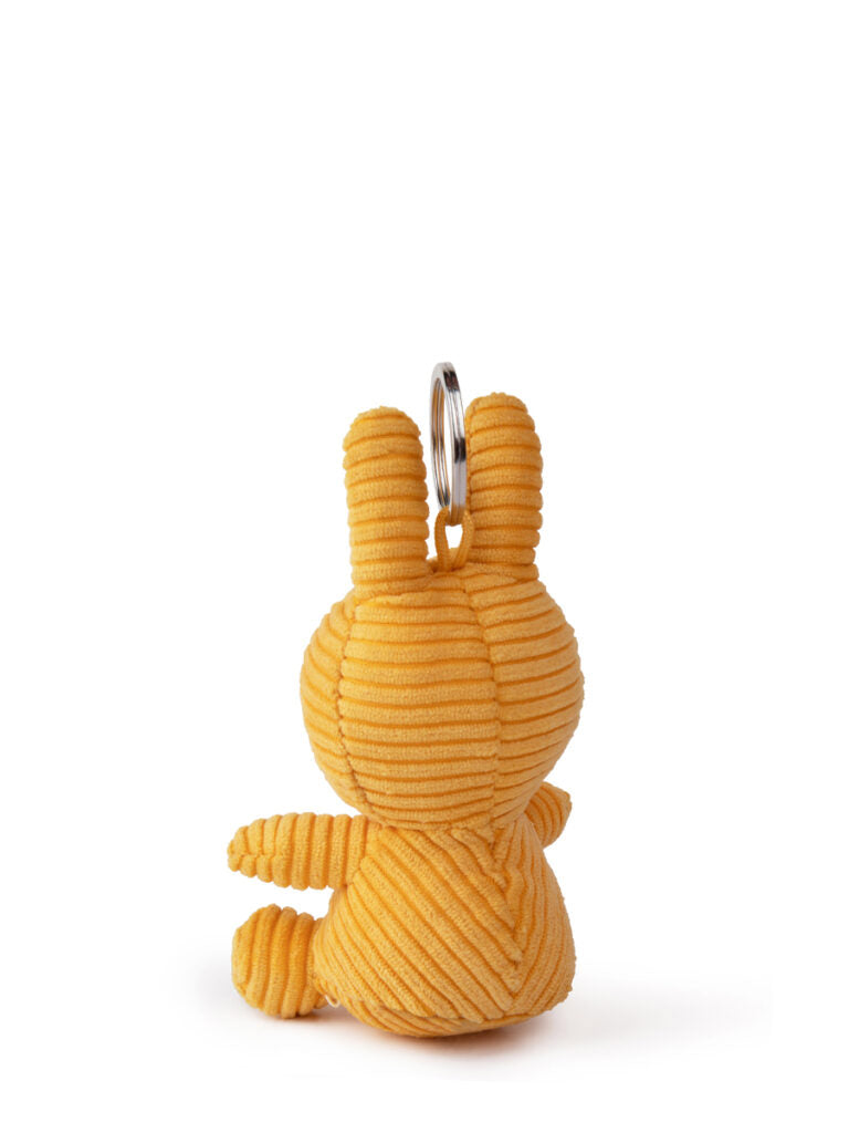 Miffy Corduroy Keychain - Yellow 10cm-Fun-Little Fish Co.
