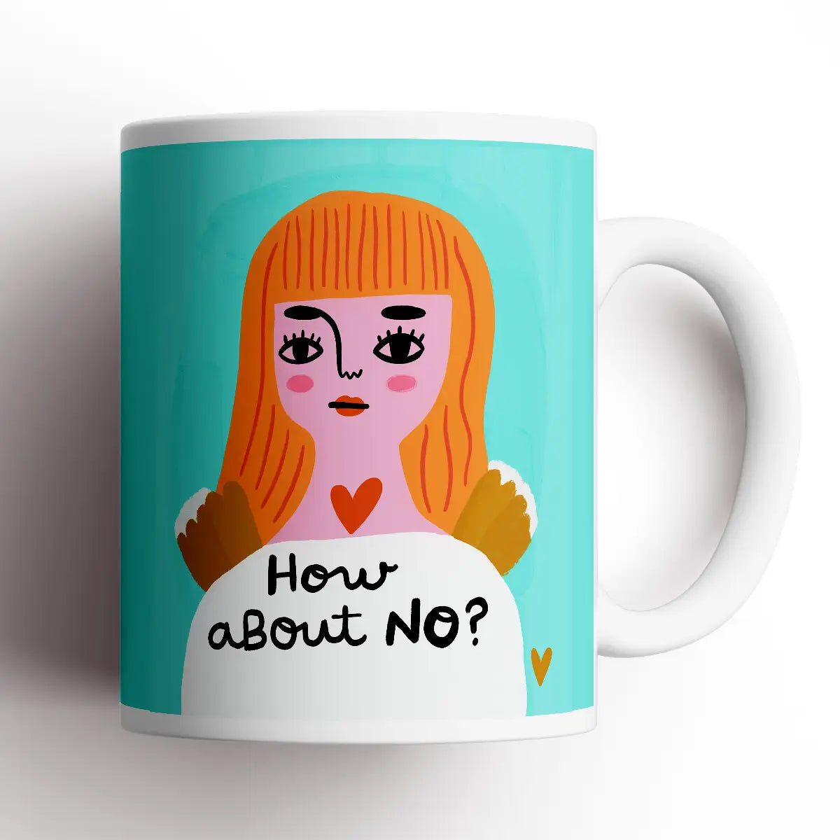 How about no mug