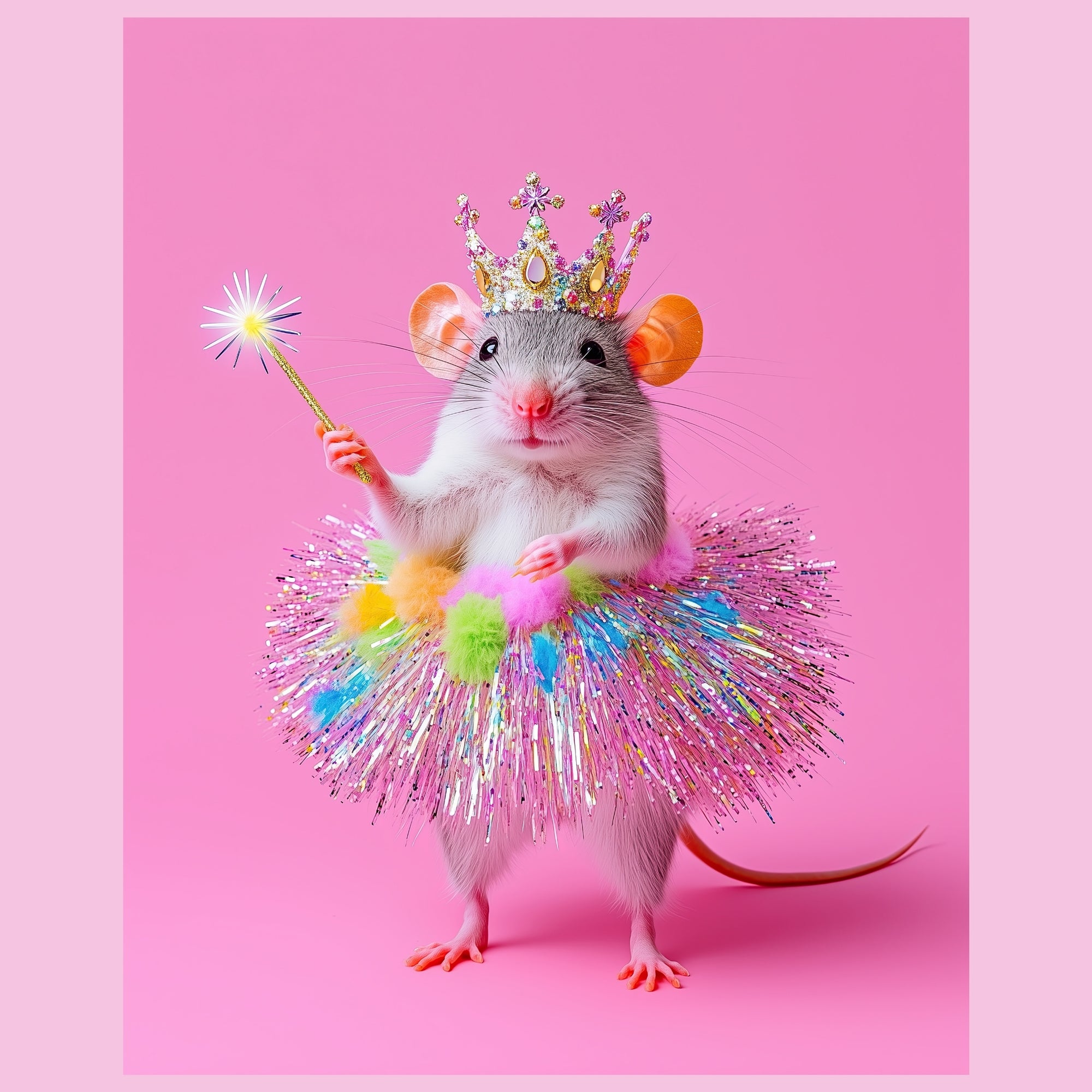 Ballerina Rat print-Top 30 Art-Little Fish Co.