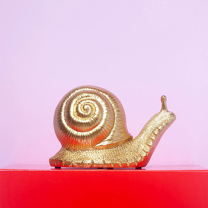 Table Snail - Gold-Little Fish Co.