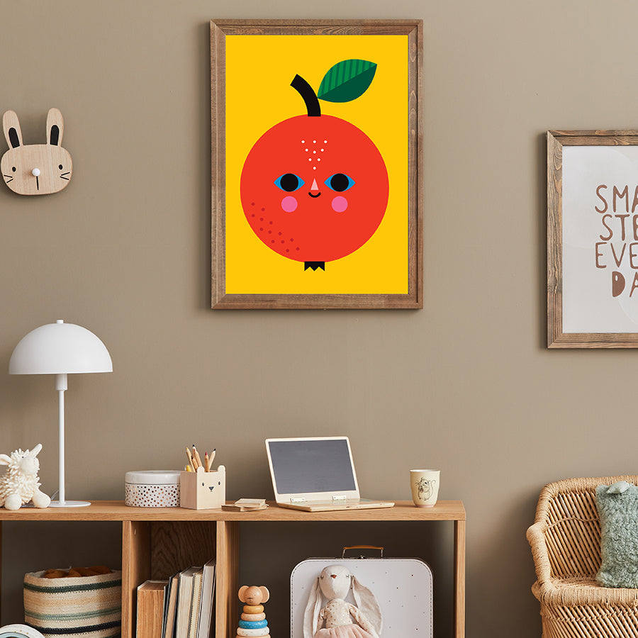 Apple Print - Little Fish Co x Vanja Kragulj-Art-Little Fish Co.