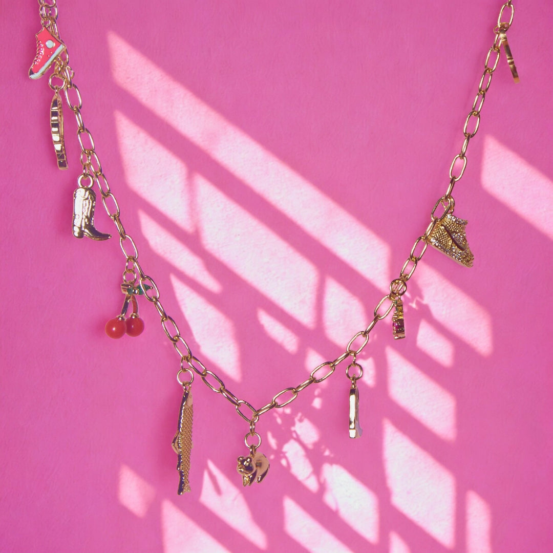 Link Charm Necklace Chain - Single Chain only-Fun-Little Fish Co.