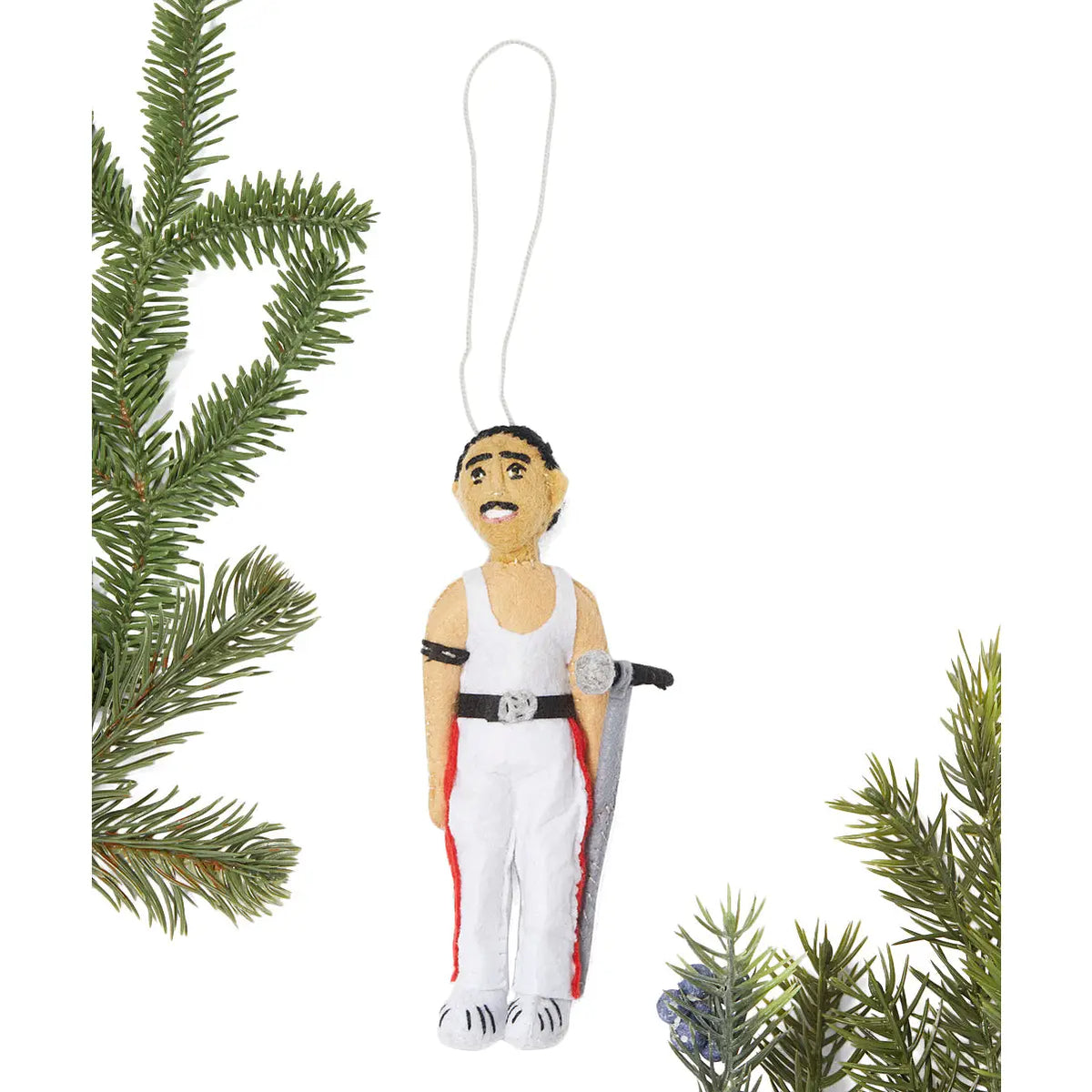Freddie Mercury Felt Ornament