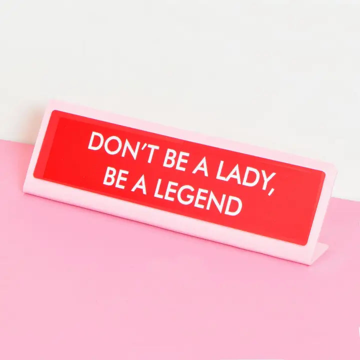 Legend Desk sign