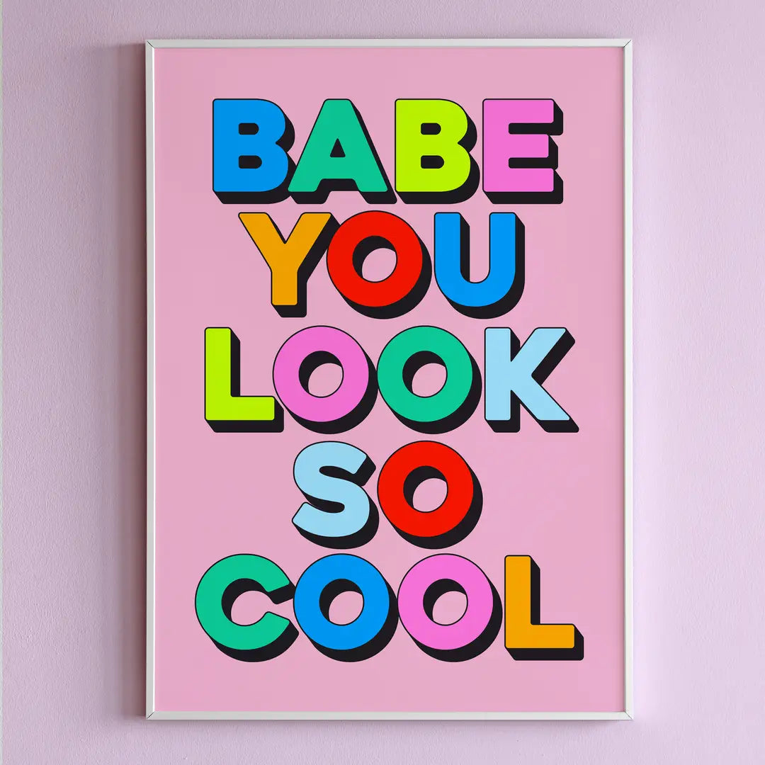 A5 So Cool Wall Print