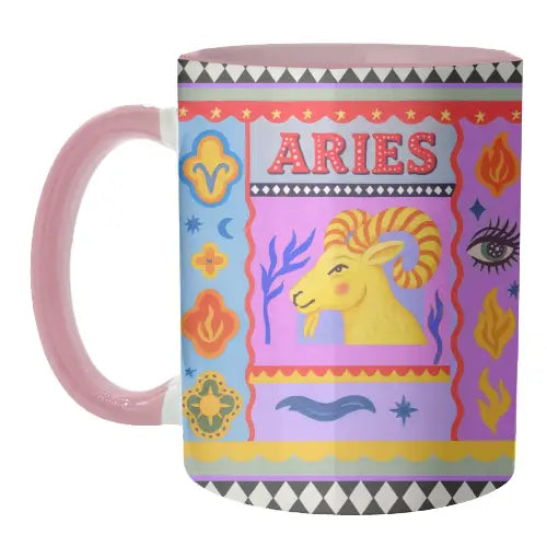 Aries Zodiac Mug-Little Fish Co.