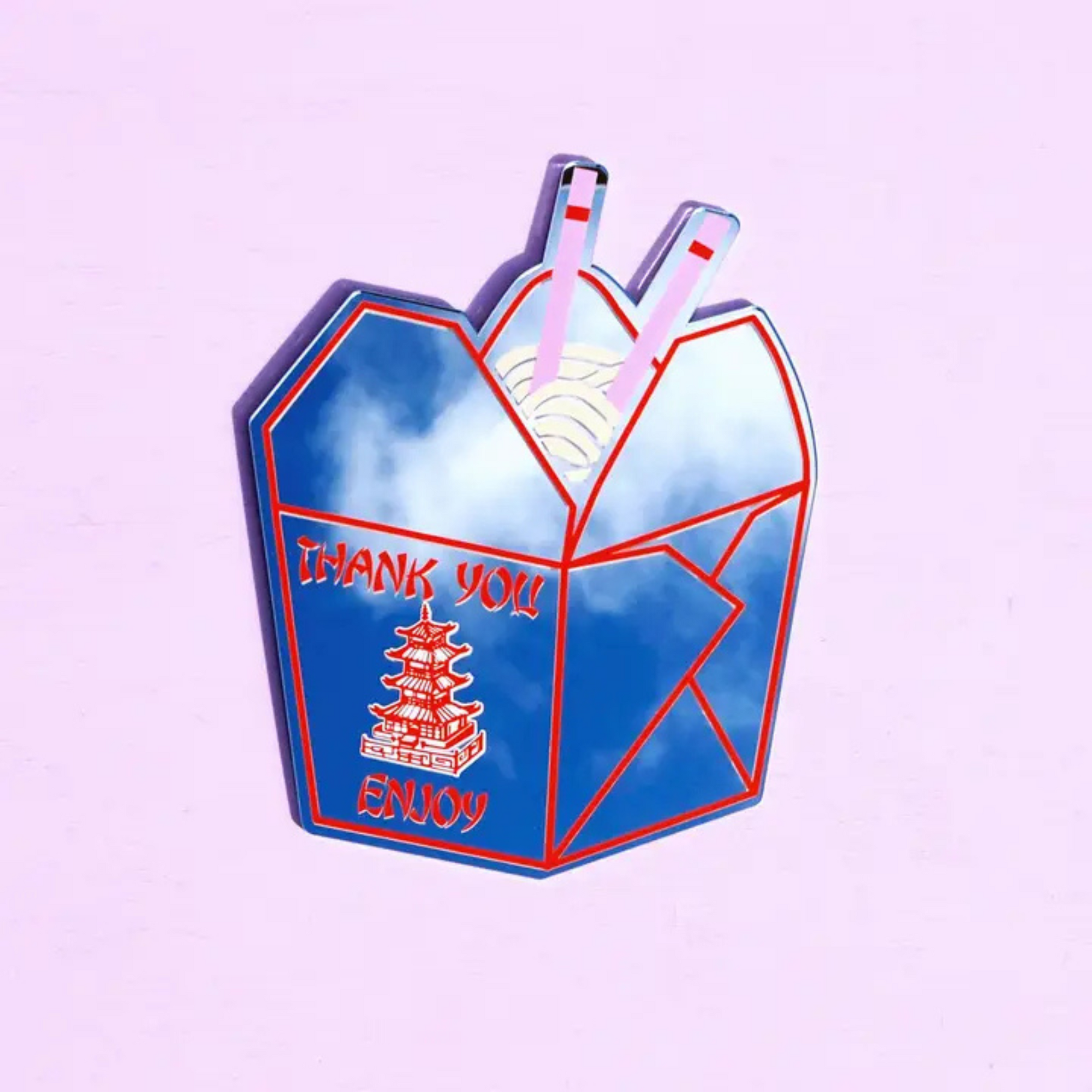 Chinese noodle take away box mirror-New Arrivals 2025-Little Fish Co.