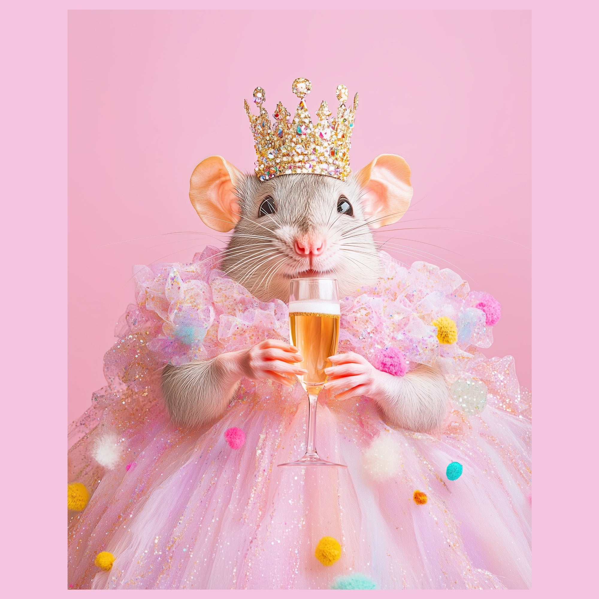 Queen Rat print-Top 30 Art-Little Fish Co.