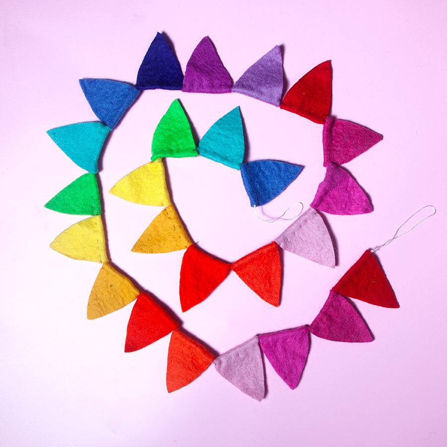 Felt Bunting - Freckle-Fun-Little Fish Co.