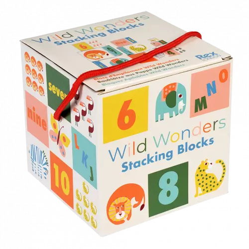 wild Wonders stacking blocks-Little Fish Co.