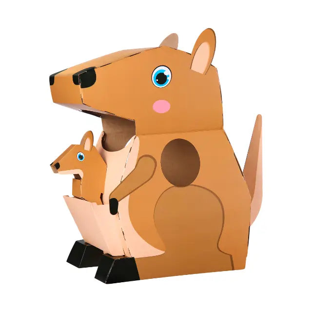 3d Cardboard Kangaroo Costume-Little Fish Co.