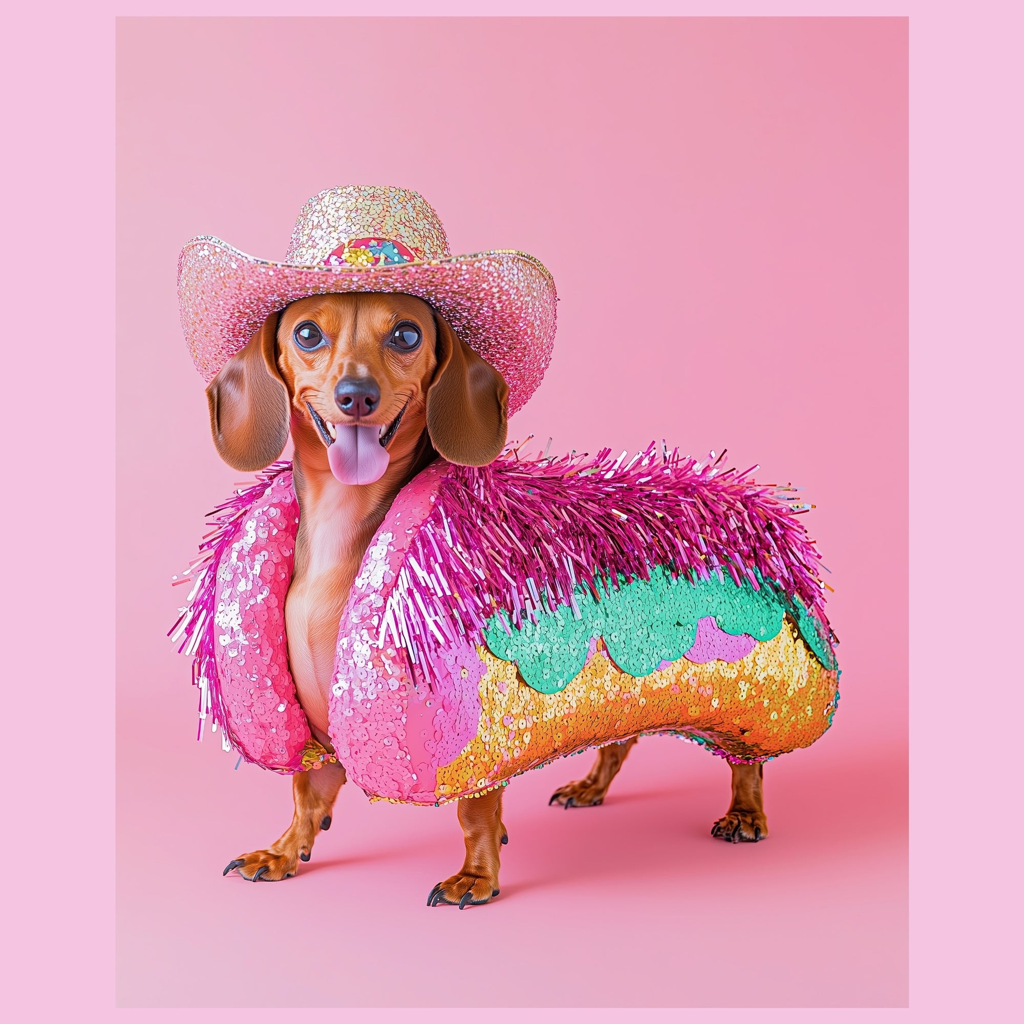 HotDog Cowgirl print-Top 30 Art-Little Fish Co.
