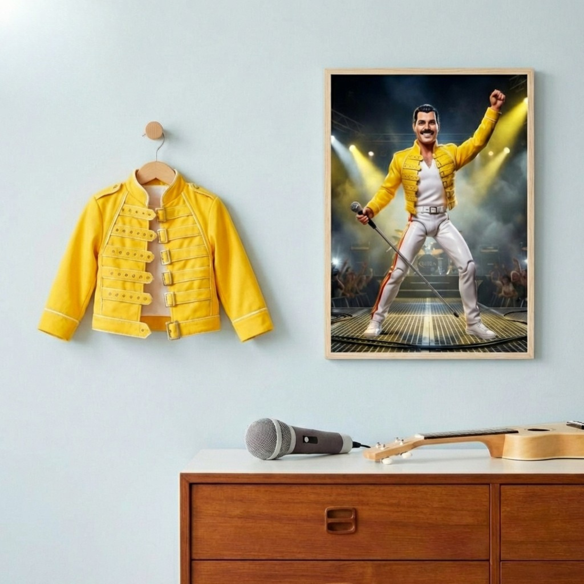 Freddie Doll Print-Top 30 Art-Little Fish Co.