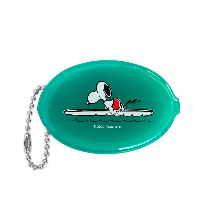3P4 X Peanuts® - Snoopy Surf Coin Pouch-New Arrivals 2025-Little Fish Co.