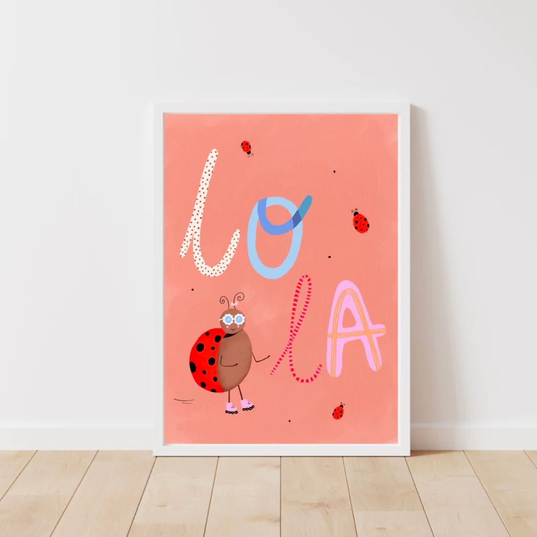 Custom Name Print - Ladybug-Little Fish Co.