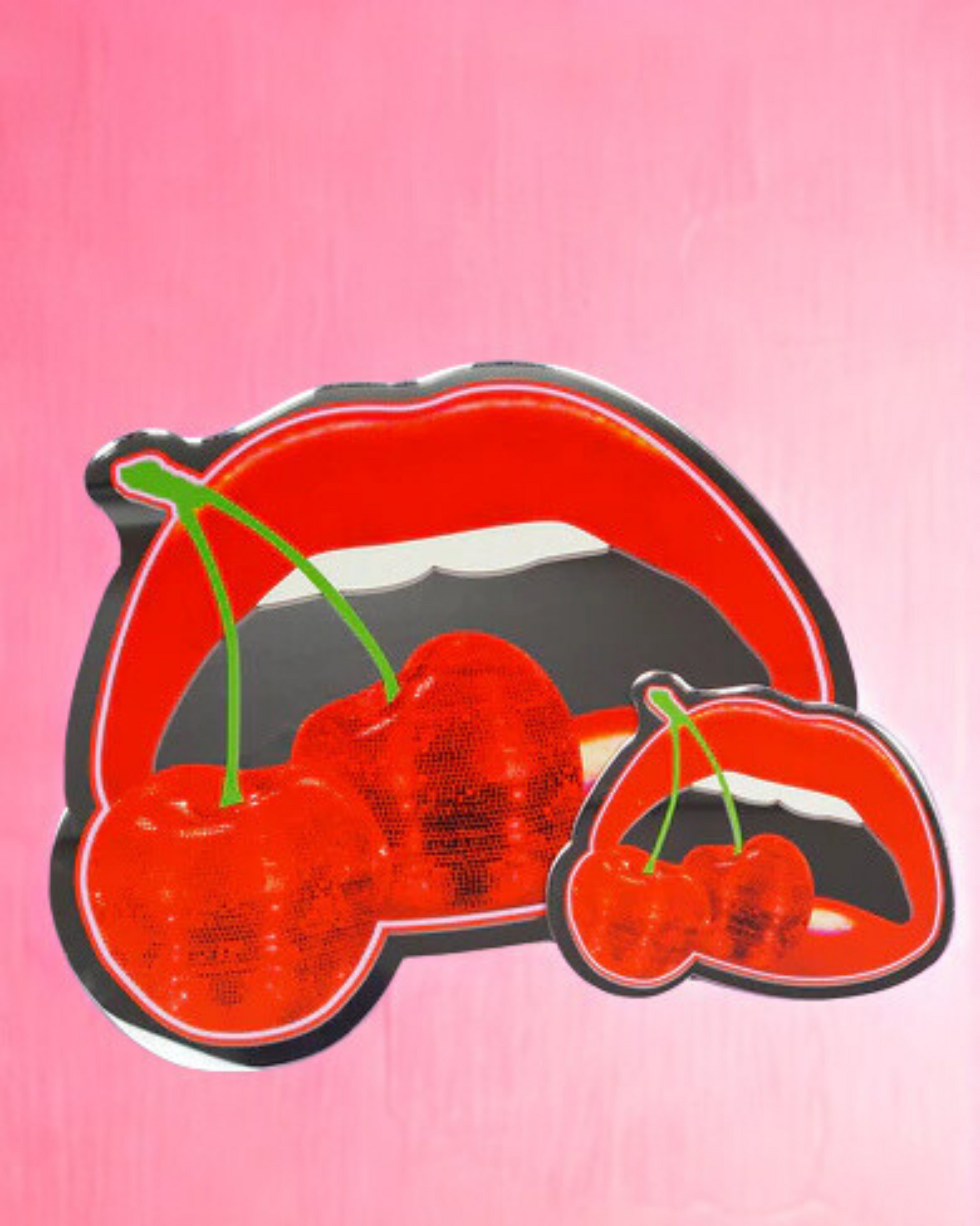 Cherry Lips Big Mirror-New Arrivals-Little Fish Co.