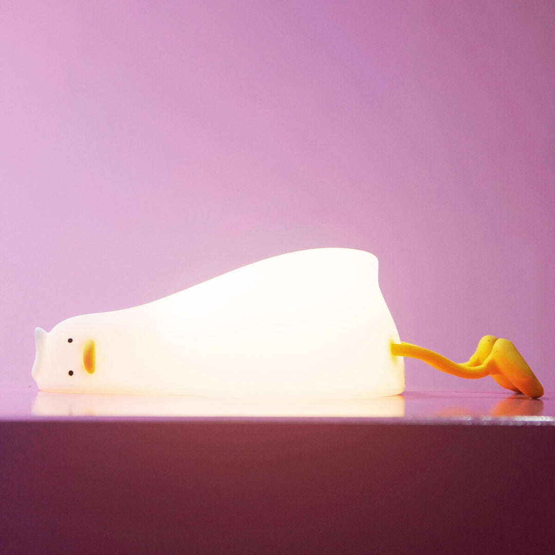 Laying Duck Silicon night light-Top 30 Decor-Little Fish Co.