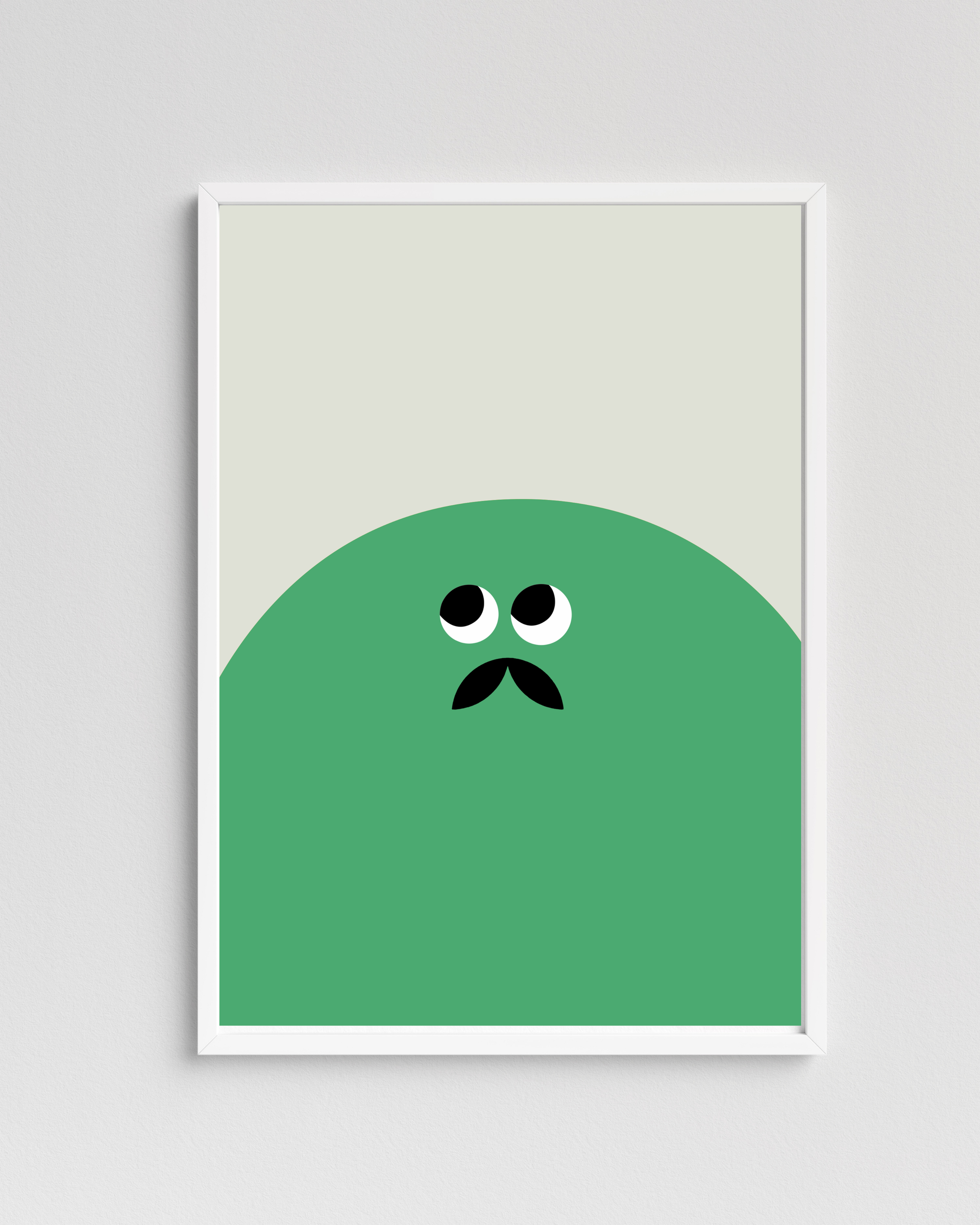 Monsieur - Art print - colors available-Art-Little Fish Co.