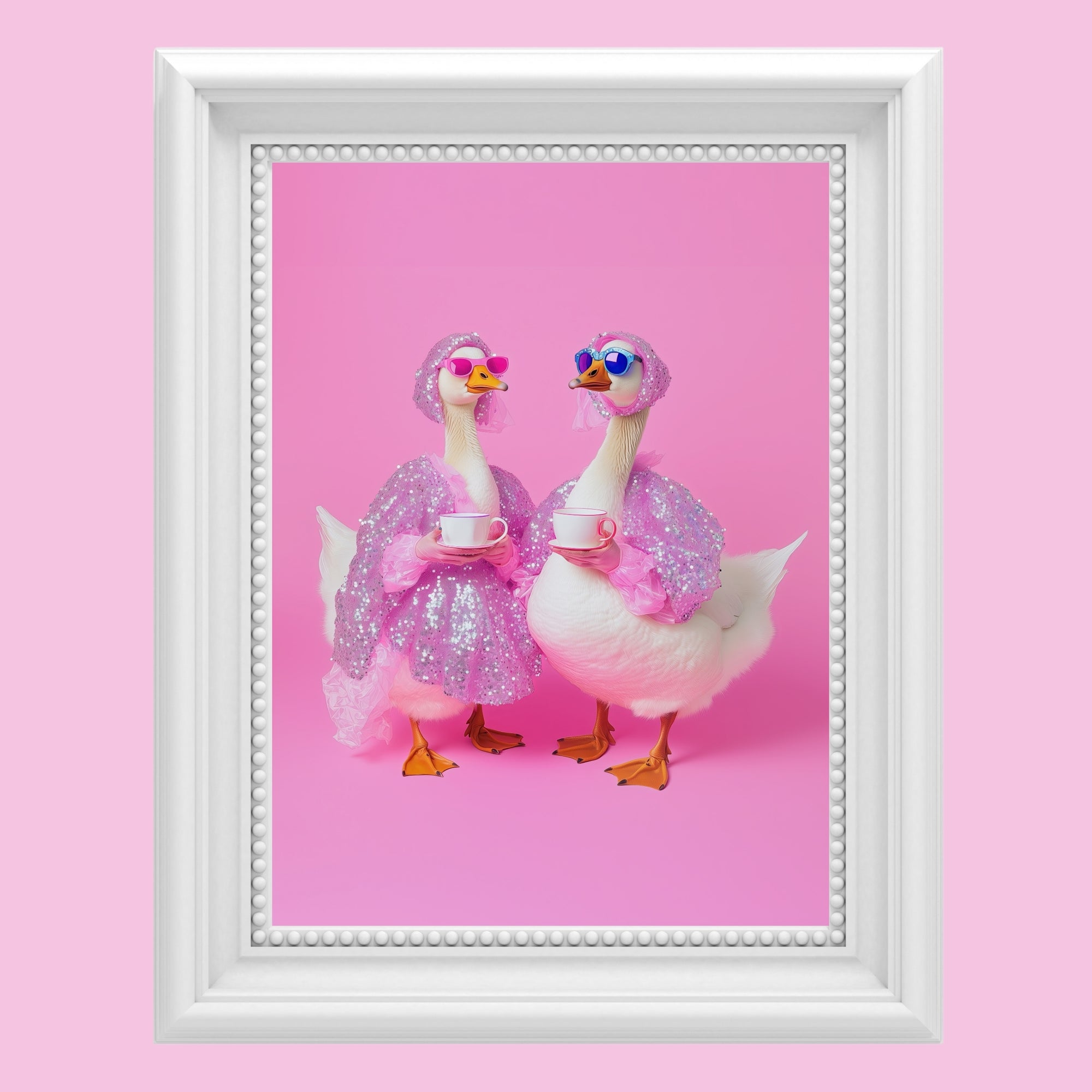 Geese Girls print-Top 30 Art-Little Fish Co.