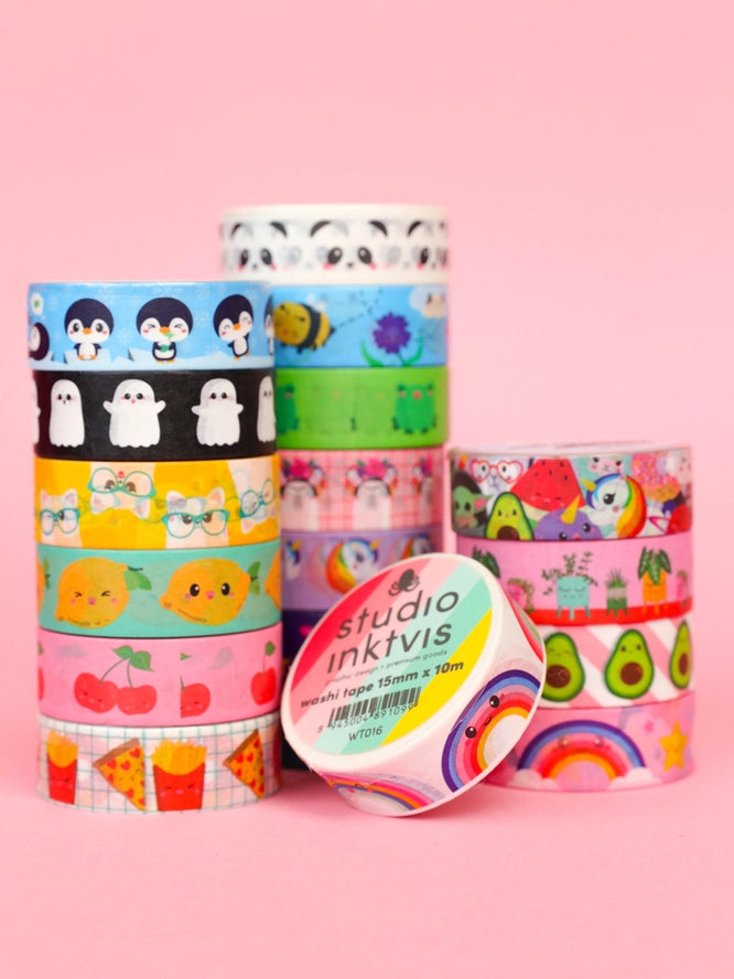 Washi tape - Cherry-Top 30 Stationary-Little Fish Co.