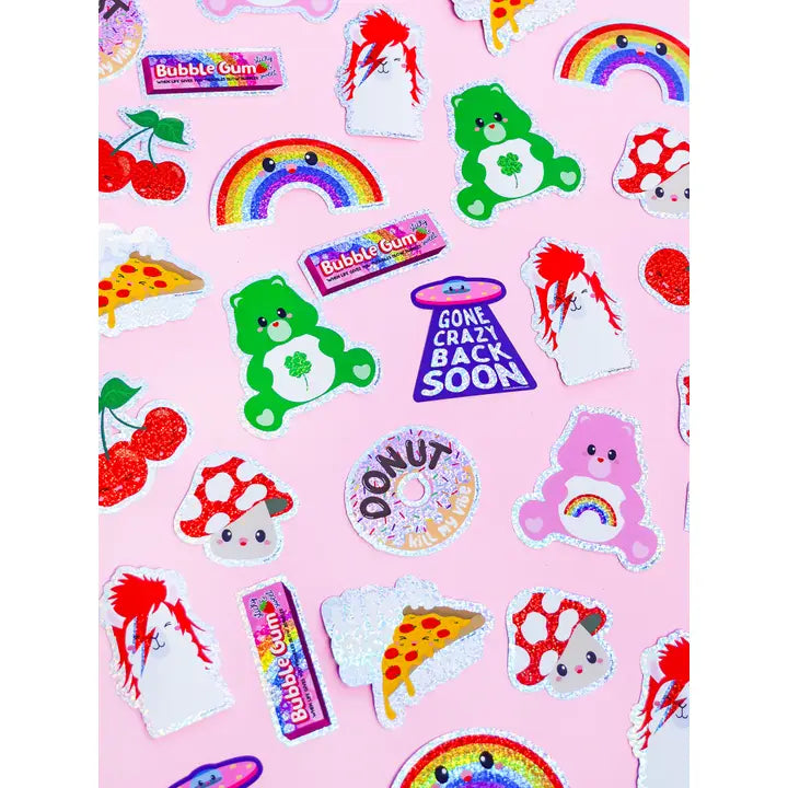 Glitter sticker - bubblegum-New Arrivals 2025-Little Fish Co.