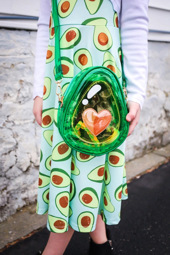 Jelly handbag Avocado-New Arrivals 2025-Little Fish Co.