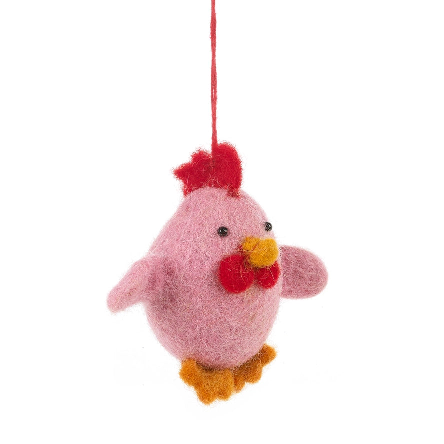 Fair Trade Handmade felt Chicks - Colours assorted-Little Fish Co.