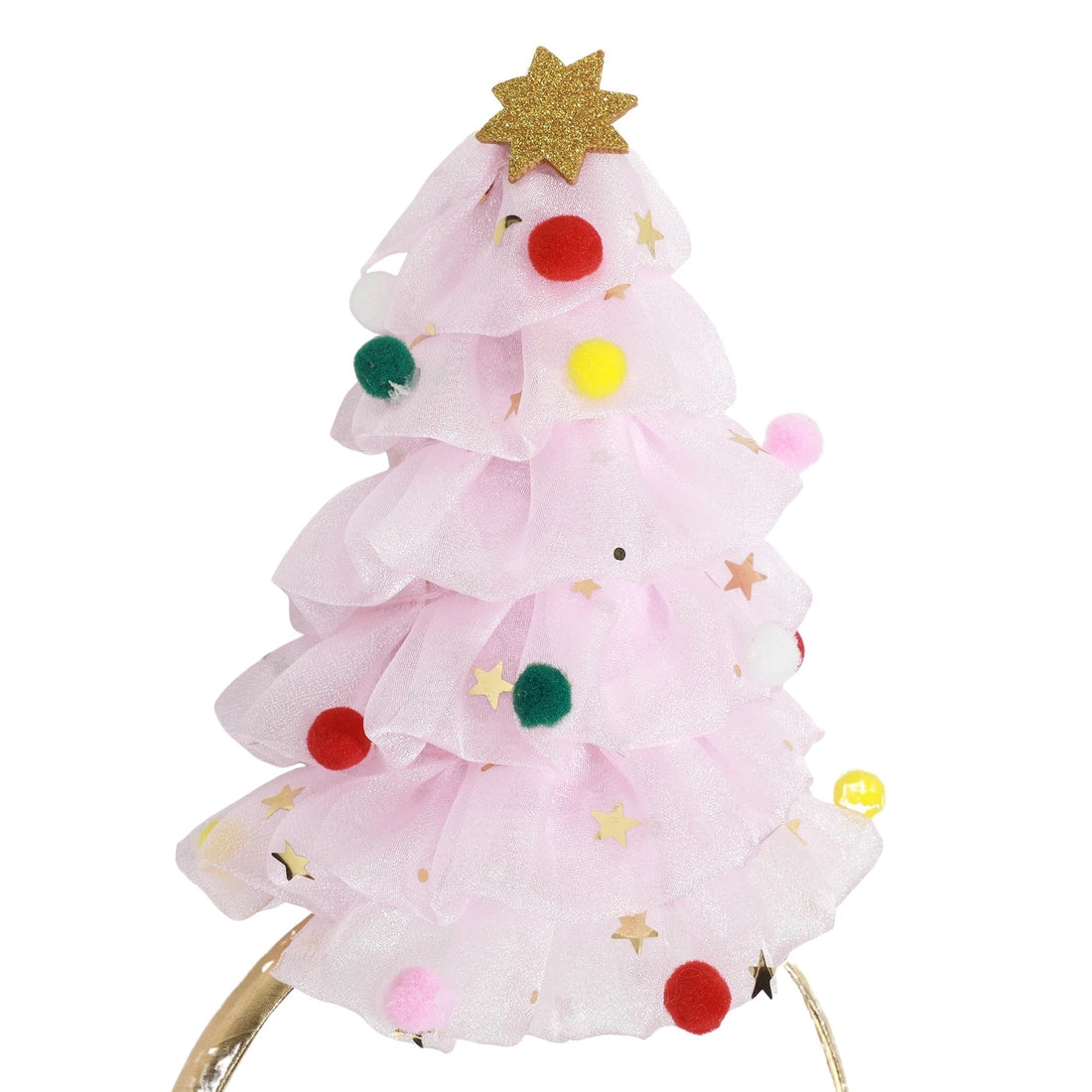 Tree Tulle Headband in Pink