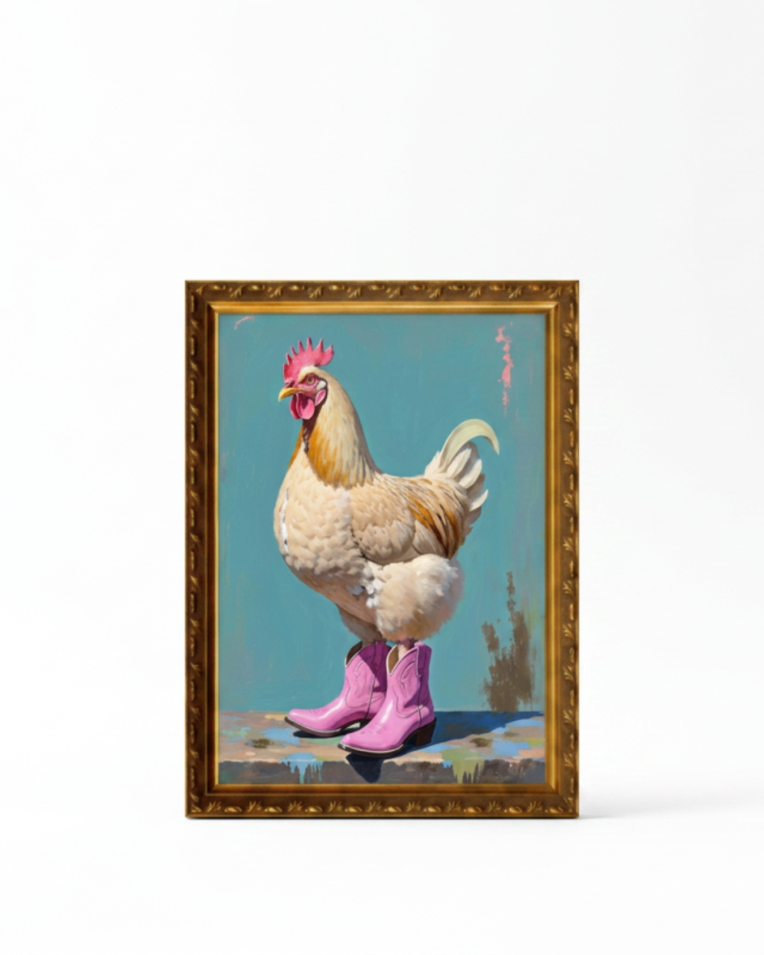 Blue Rooster Fridge magnet