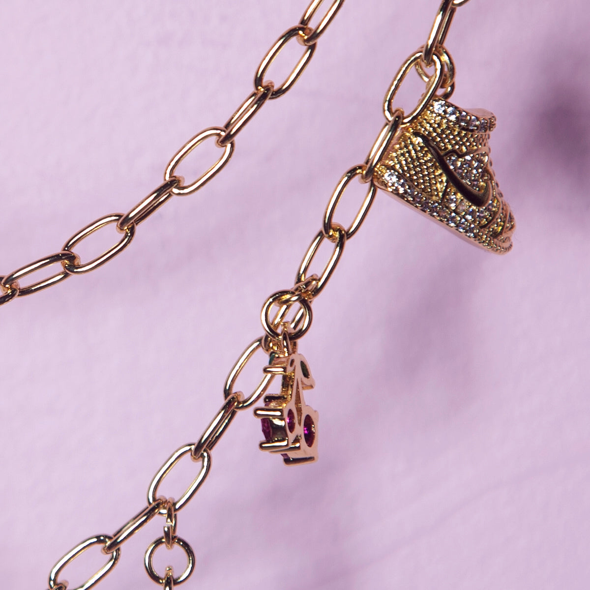 Link Charm Necklace Chain - Single Chain only-Fun-Little Fish Co.