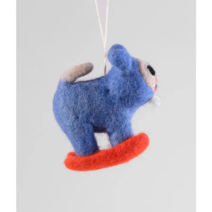 Wrap Magazine hanging felt Ornaments - various styles-Top 30 Christmas-Little Fish Co.