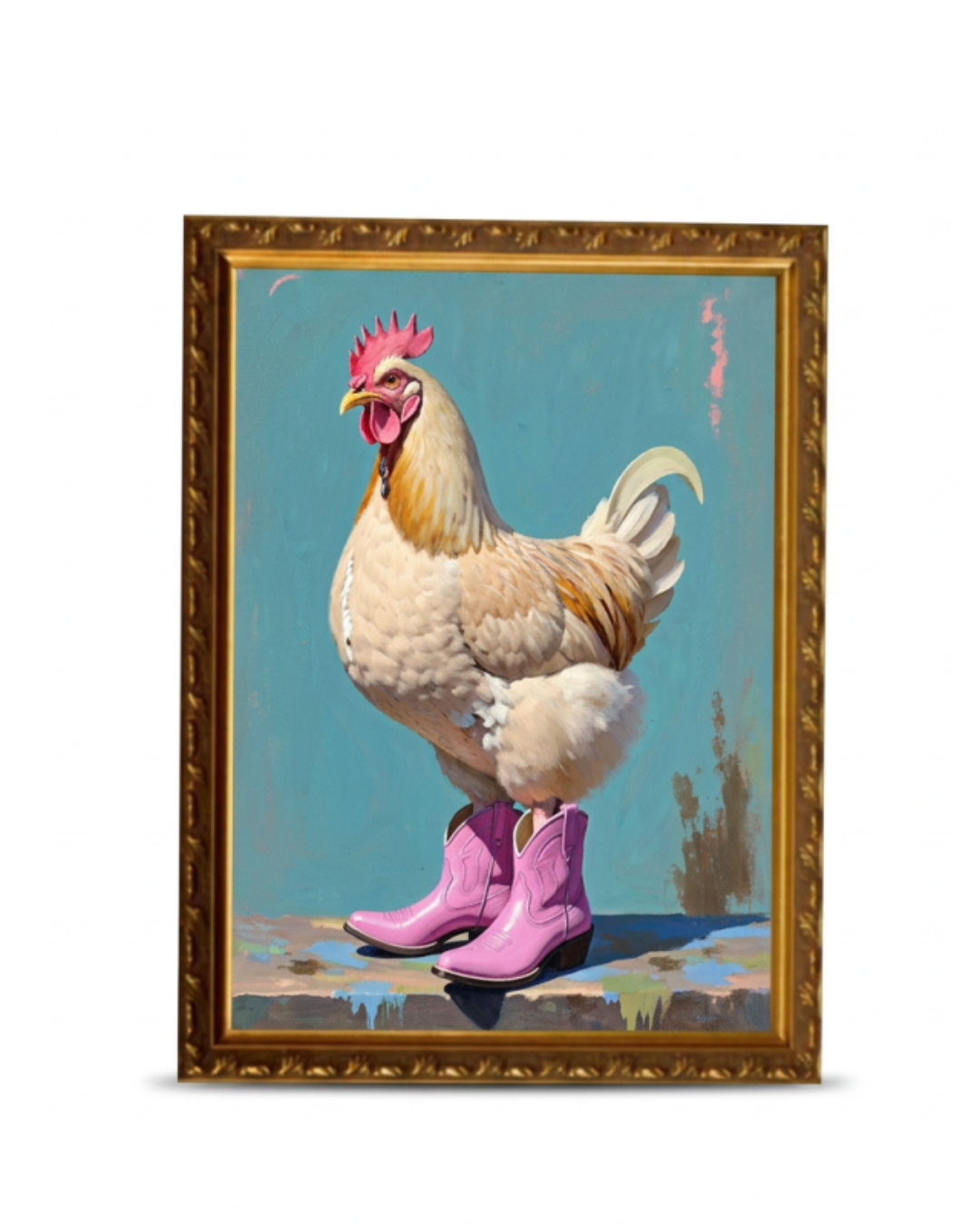 Blue Rooster Fridge magnet